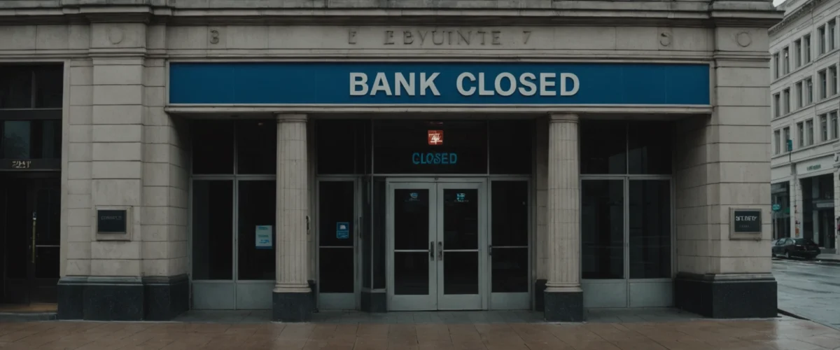fermeture des banques